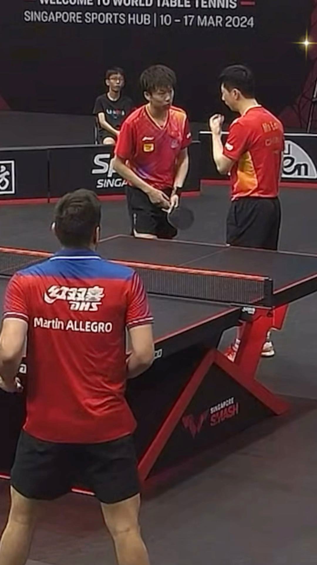 瑞典乒乓球队翻盘比利时乒乓球队，马龙绝境逆转